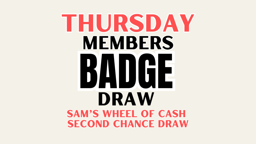 Forster Tuncurry Thursday Night Badge Draw